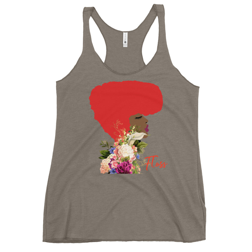 Red Fly All The Time Racerback Art Tank