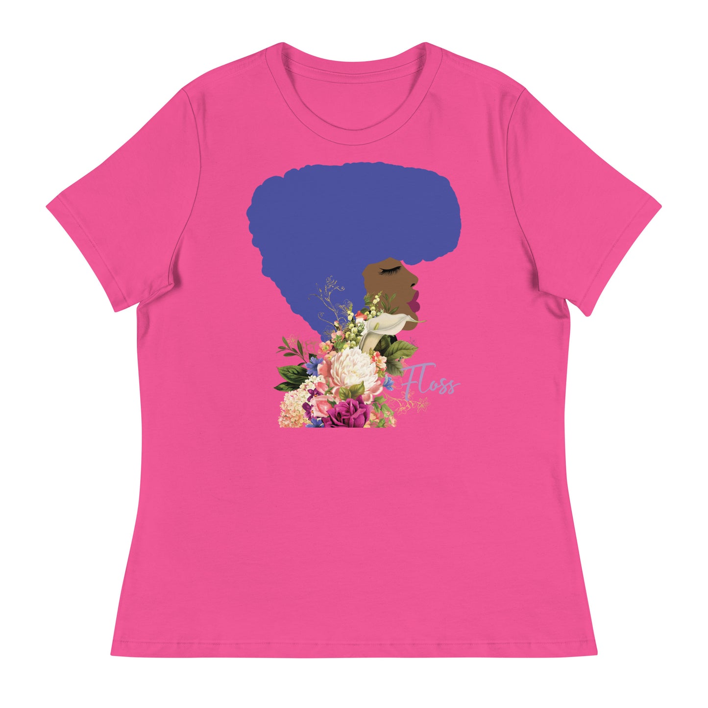 Fly All The Time (Blue) Women's Relaxed Art Tee