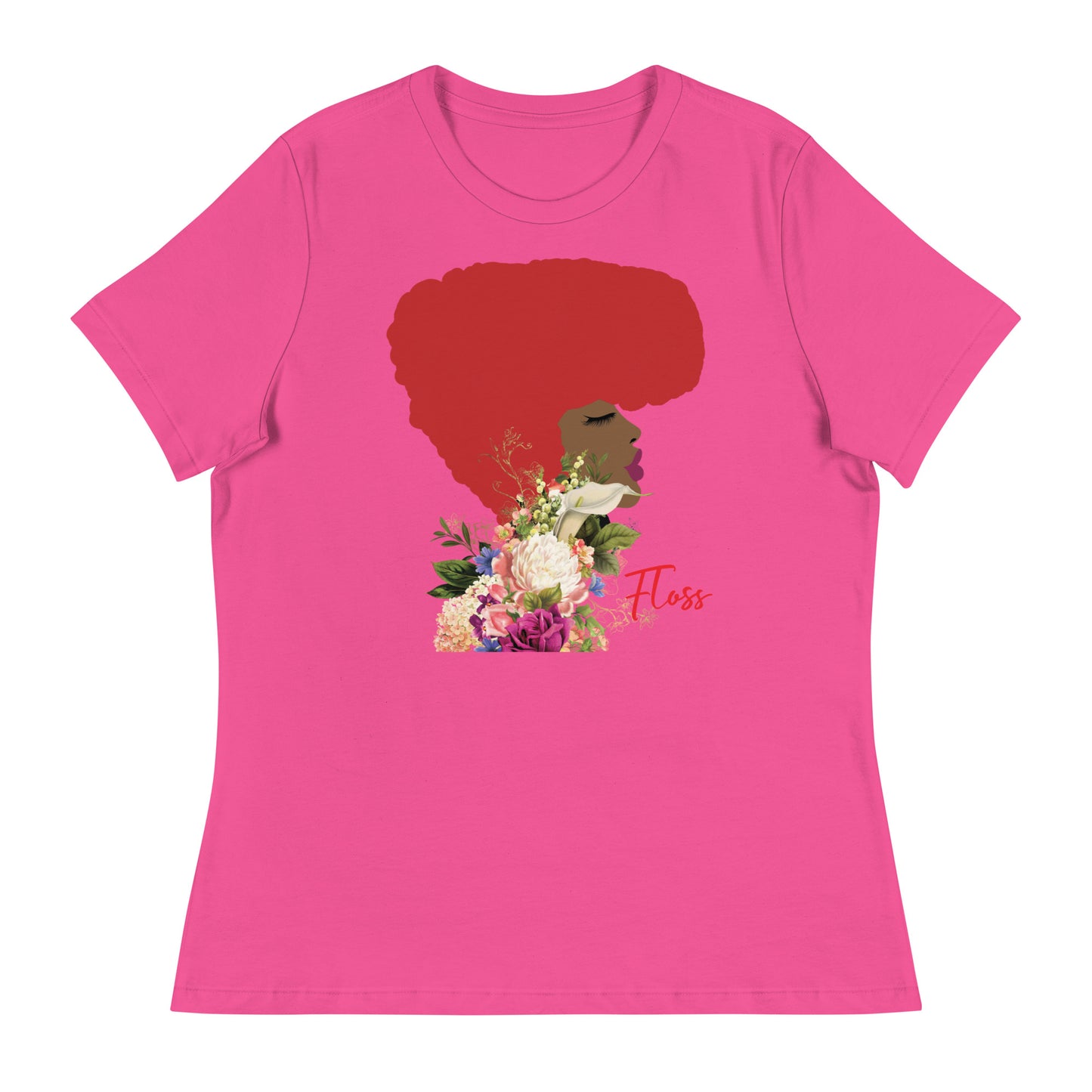 Fly All The Time (Red) - Women's Relaxed Art Tee