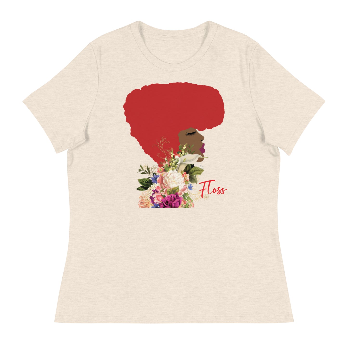 Fly All The Time (Red) - Women's Relaxed Art Tee