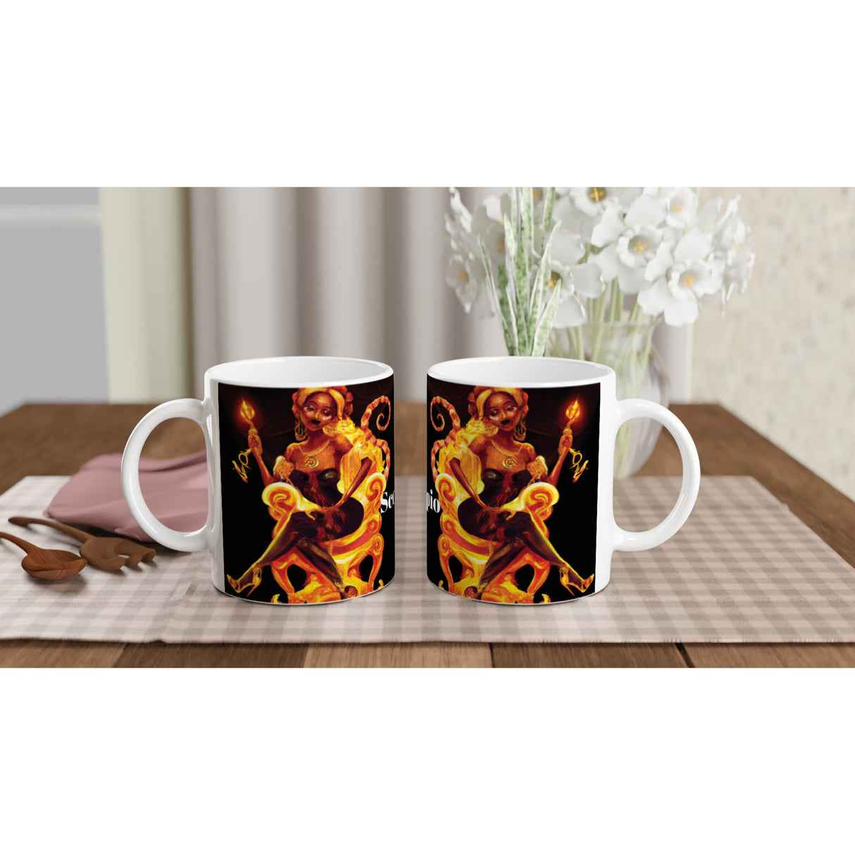 Fire Fly Scorpio Ceramic Mug -11oz