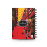 Flossy Kellie Spiral Bound Notebooks and Journals with 2023-2024 Year-at-a-Glance Calendar