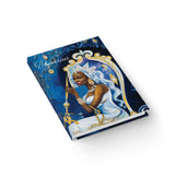 The Throne of Aquarius Hardcover Journal - Ruled Line