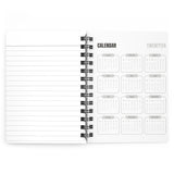 Ella Spiral Bound Notebooks and Journals with 2023-2024 Year-at-a-Glance Calendar