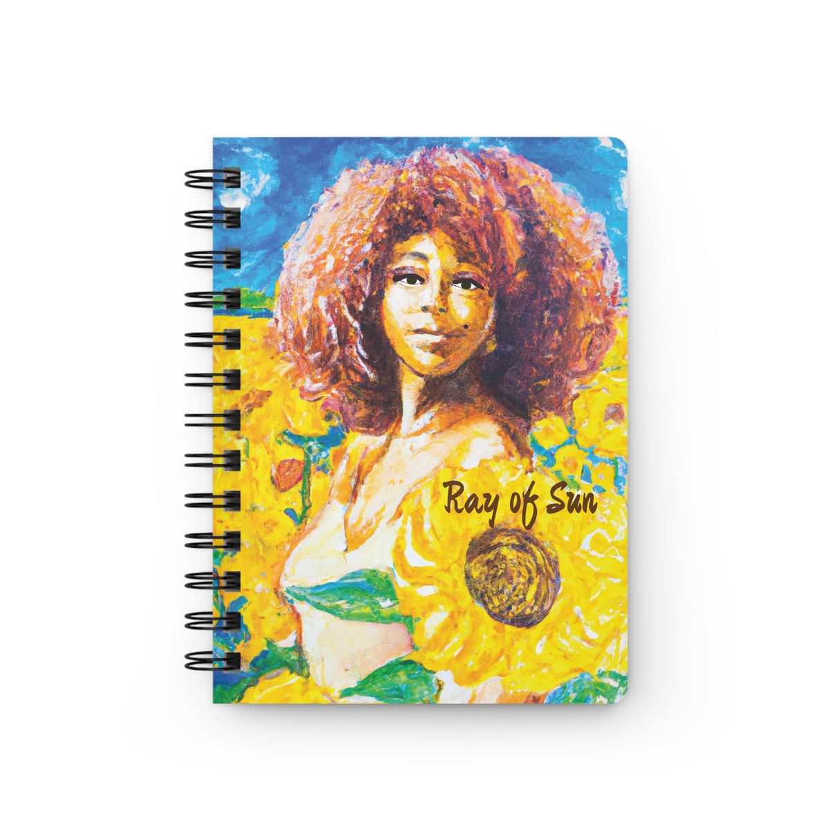 Ray of Sun Spiral Bound 2023 -2024 Year-at-a-glance calendar