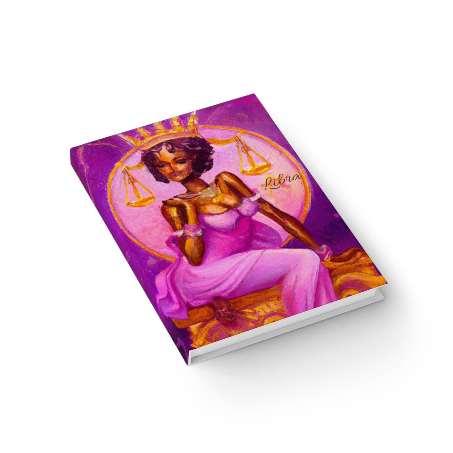 Venus Libra Hardcover Journal - Ruled Line