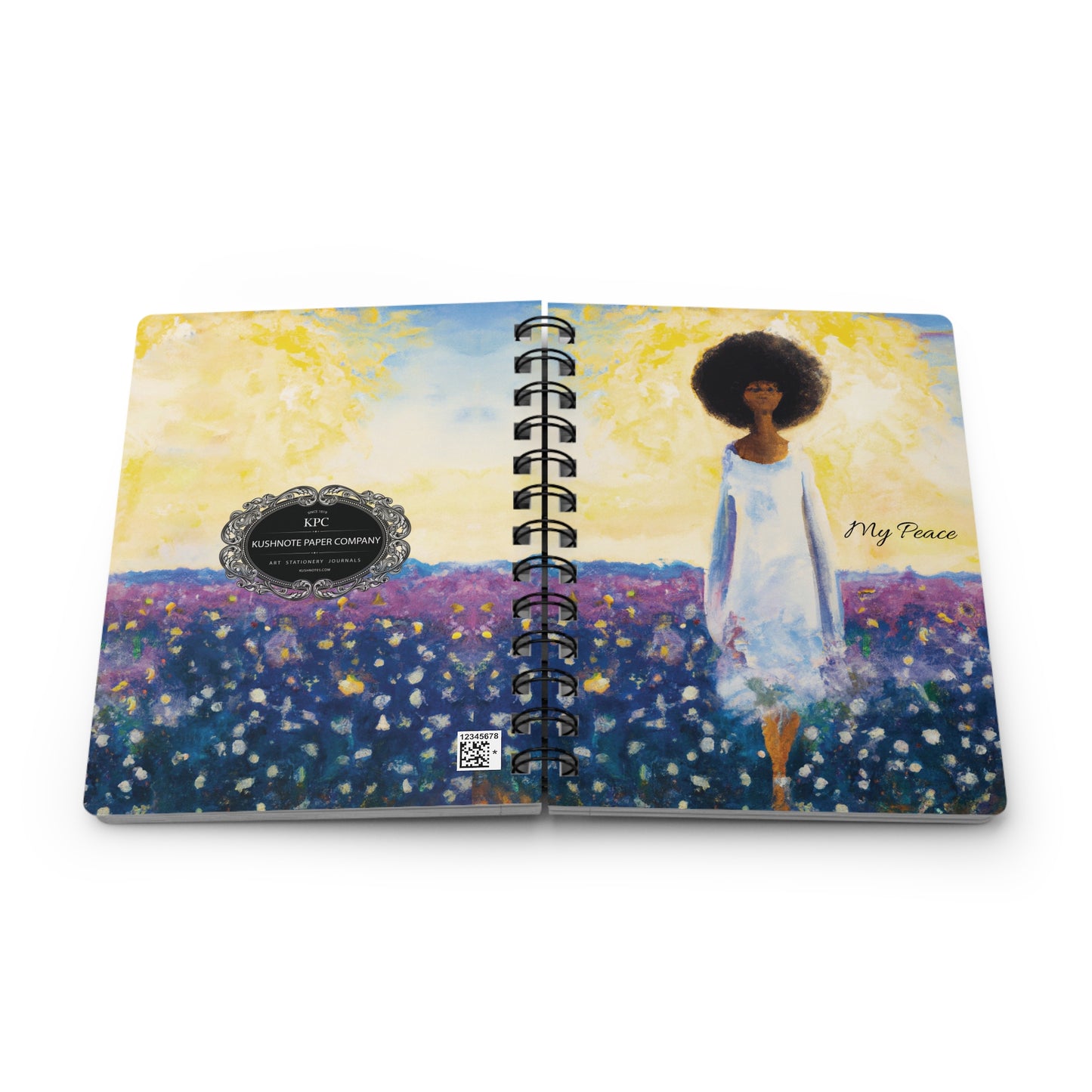 In the Meadow Spiral Bound Journal with 2023-2024 Year-at-a-Glance Calendar