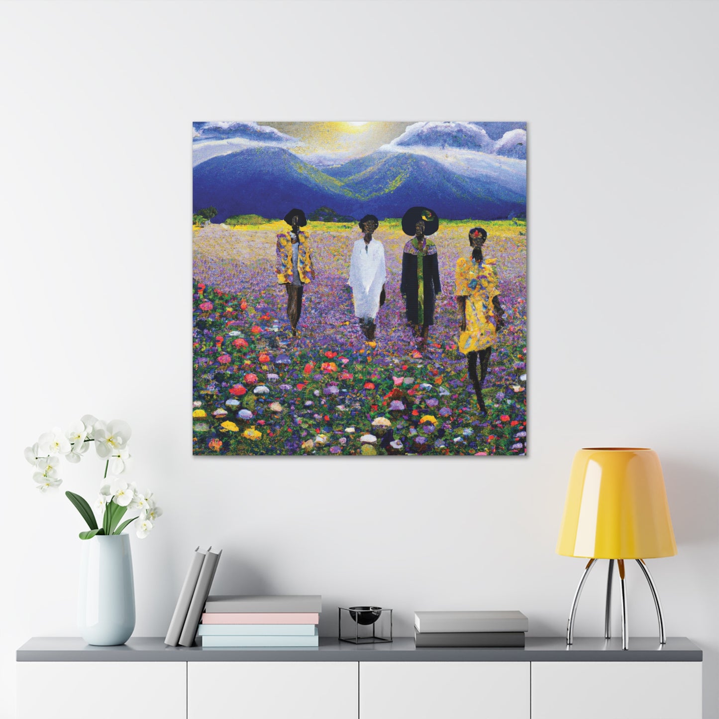 "We Stand In Joy" Canvas Gallery Wraps
