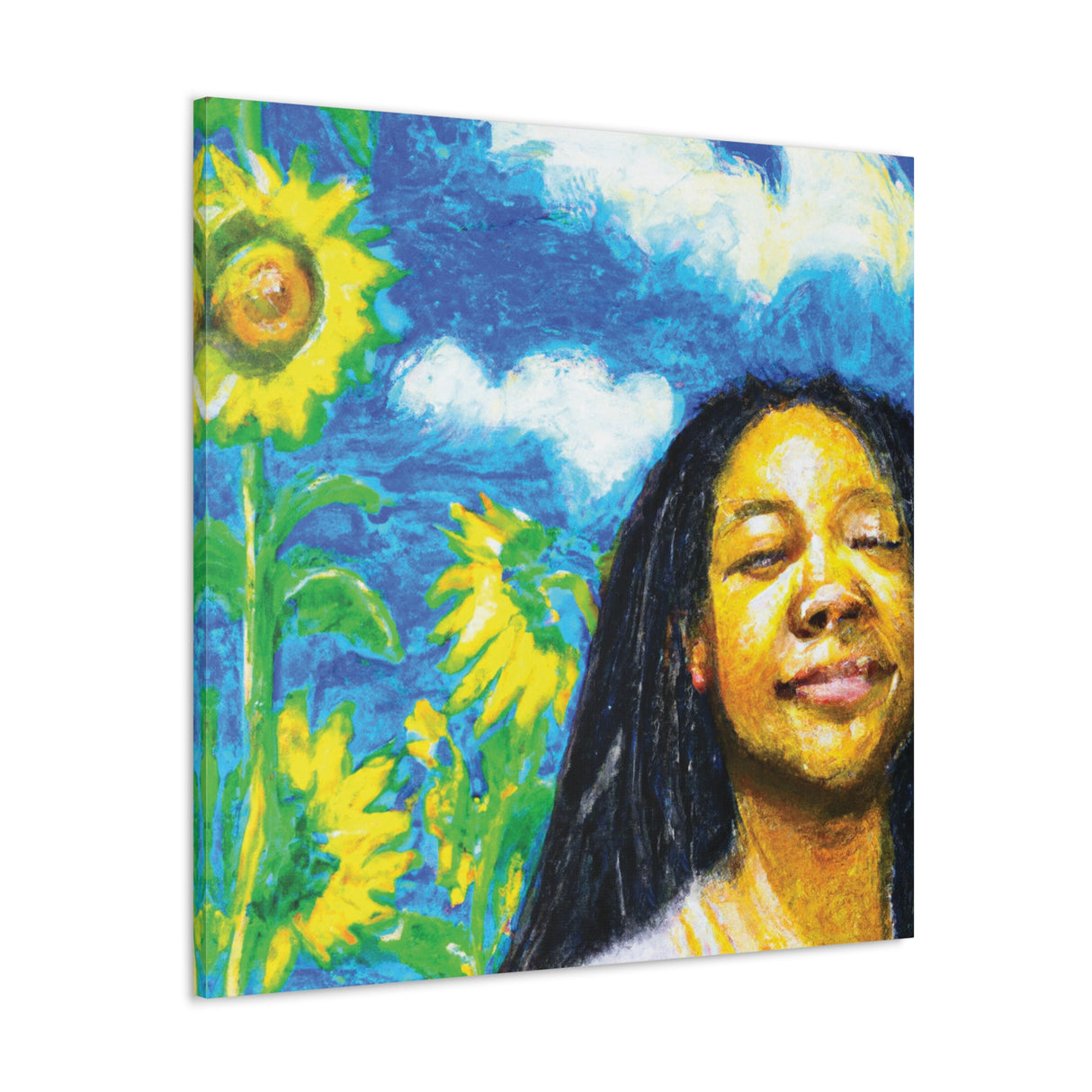 "Comfortable In My Skin" Canvas Gallery Wraps