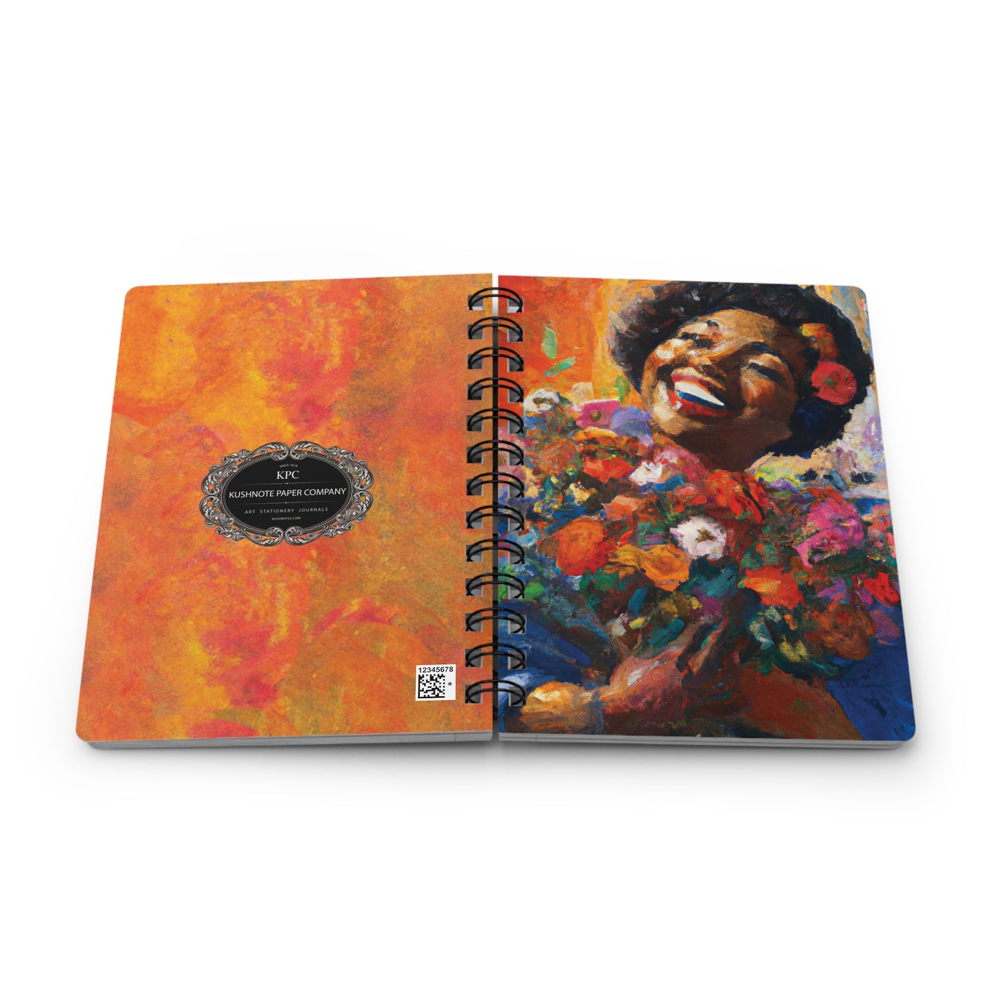American Beauty Spiral Bound Notebooks and Journals with 2023-2024 Year-at-a-Glance Calendar