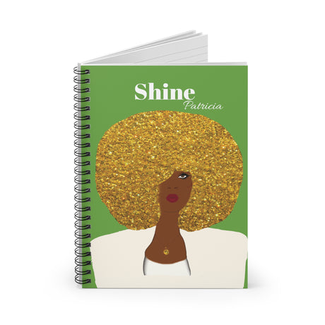 Personalized Shine Bright Harper Journal Notebook