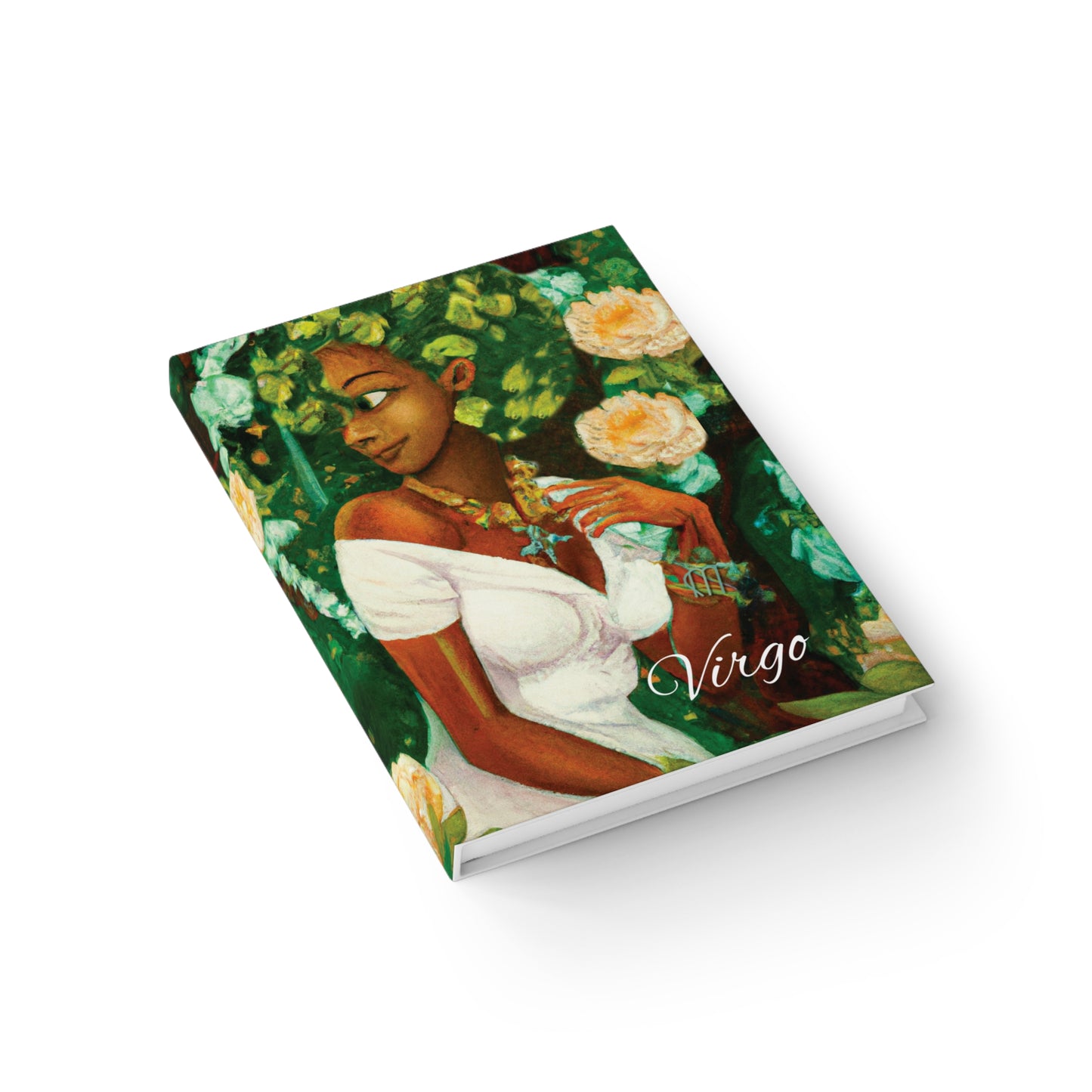 Sapphire Virgo  Hardcover Journal - Ruled Line