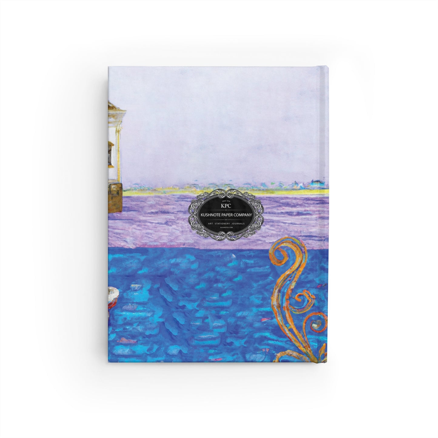 Cancerian Sea Vibes Hardcover Journal - Ruled Line