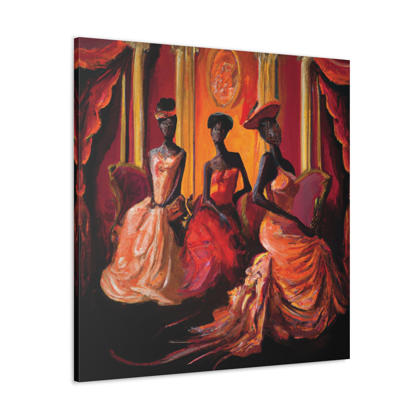 The Red Room  Canvas Gallery Wraps