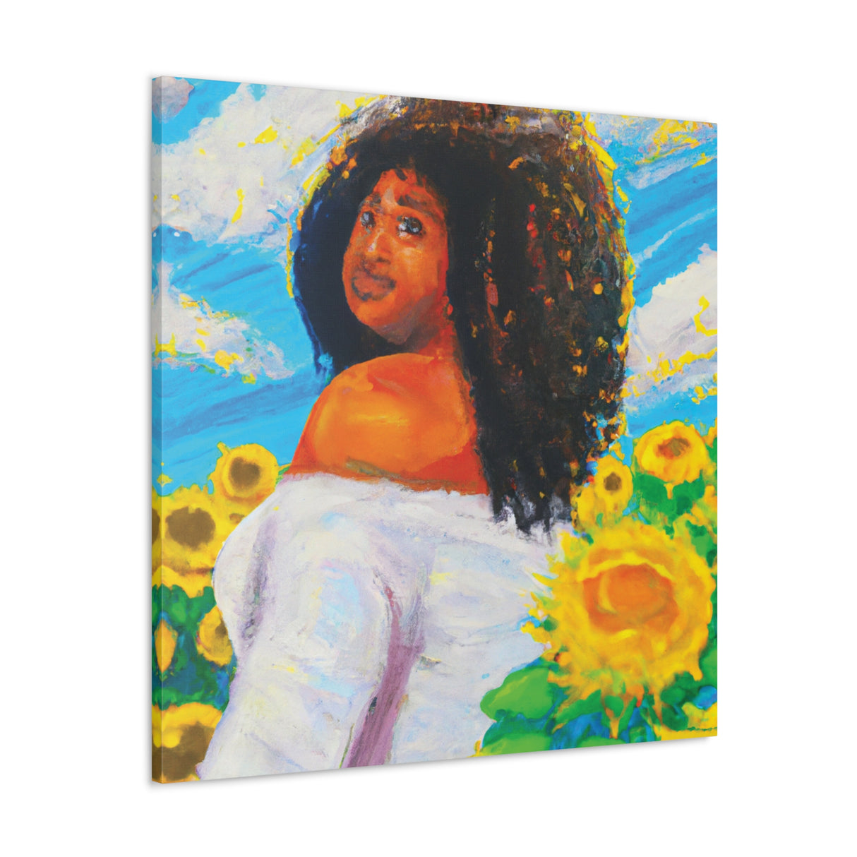 "CareFree Joy" Canvas Gallery Wraps