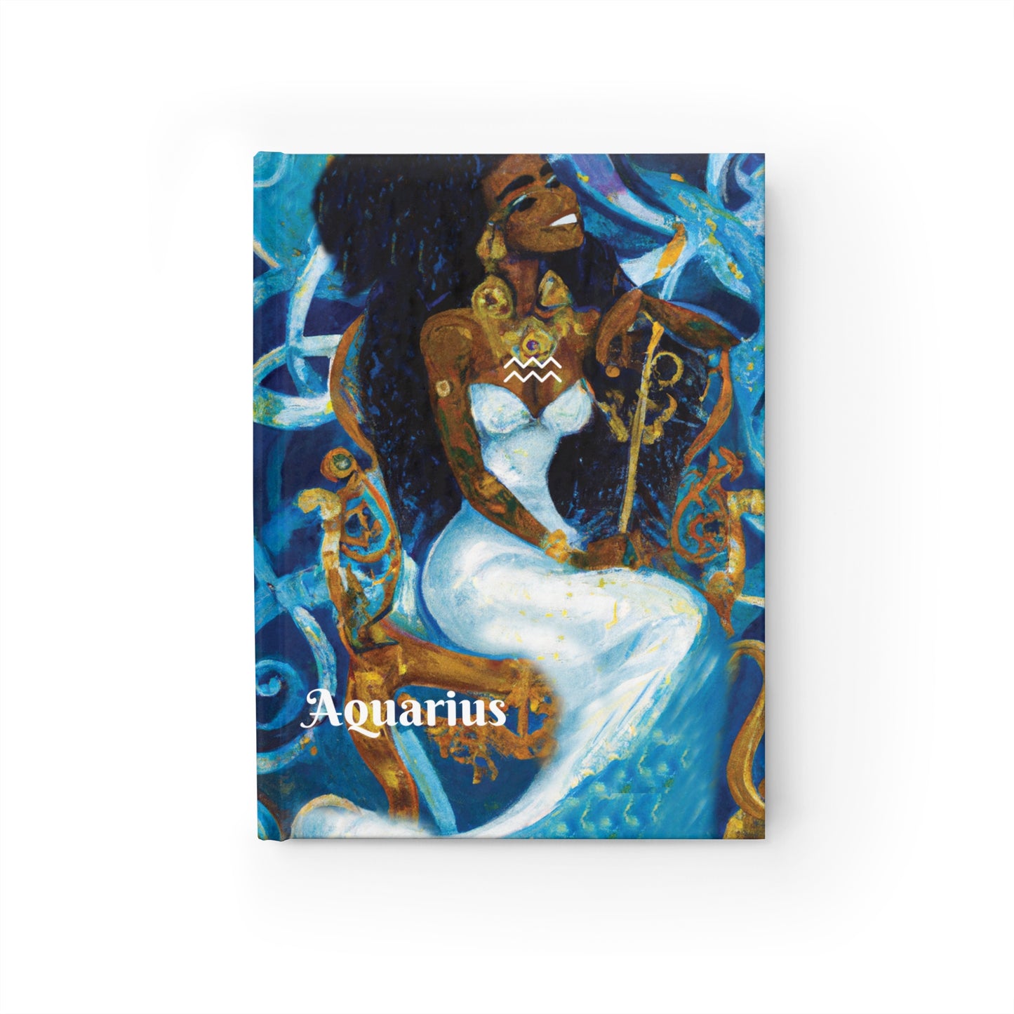 Princess Aqua Hardcover Journal - Ruled Line