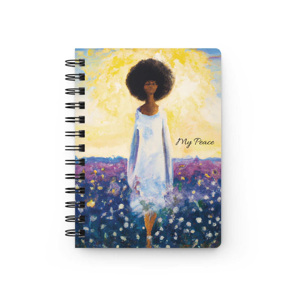 In the Meadow Spiral Bound Journal with 2023-2024 Year-at-a-Glance Calendar