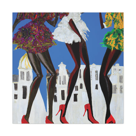 Red Shoes Canvas Gallery Wraps