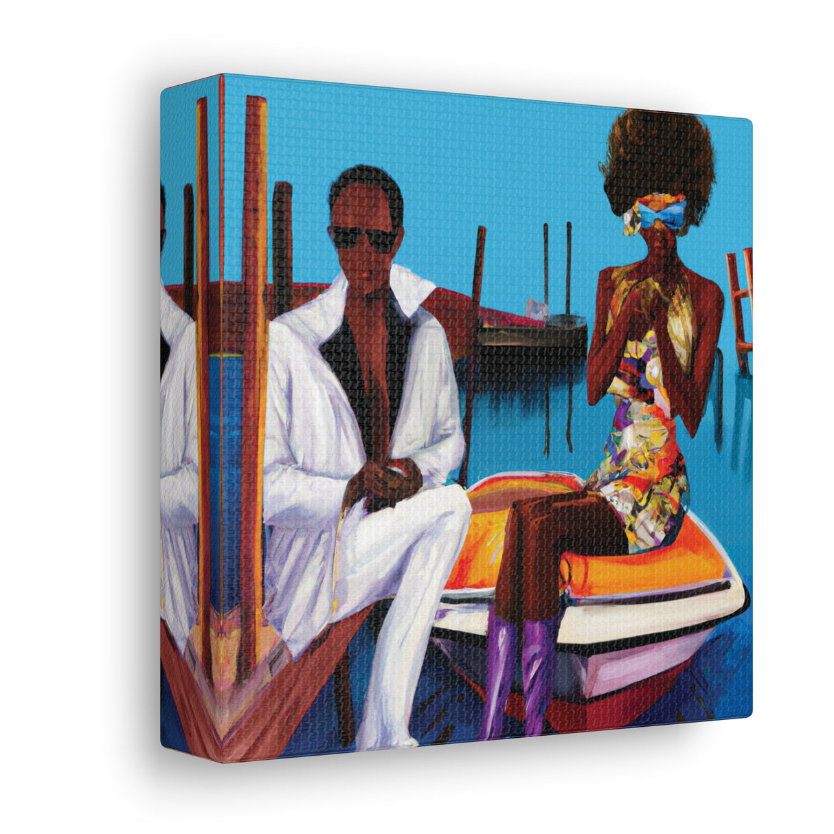 "Boss Up Darling" Canvas Gallery Wraps