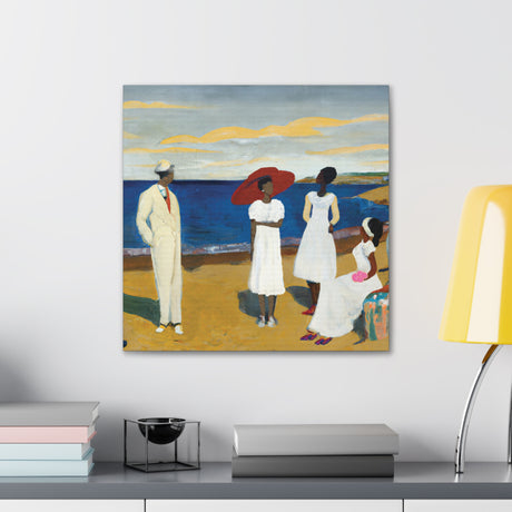 Home By The Sea Canvas Gallery Wraps