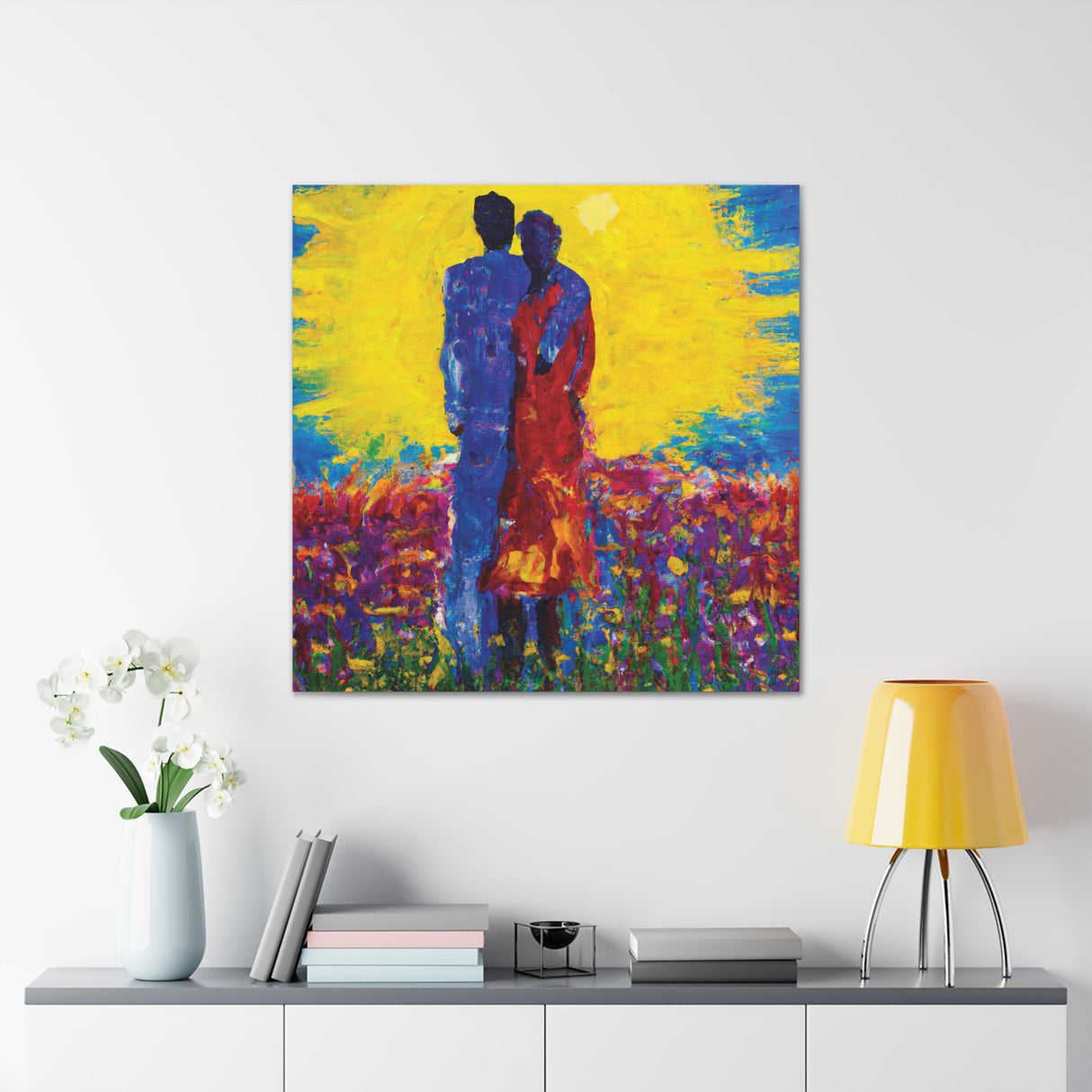 "Love Sun" Canvas Gallery Wraps