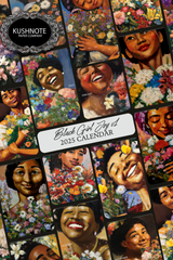 2025 *Black Girl Joy V1 * Wall Calendar