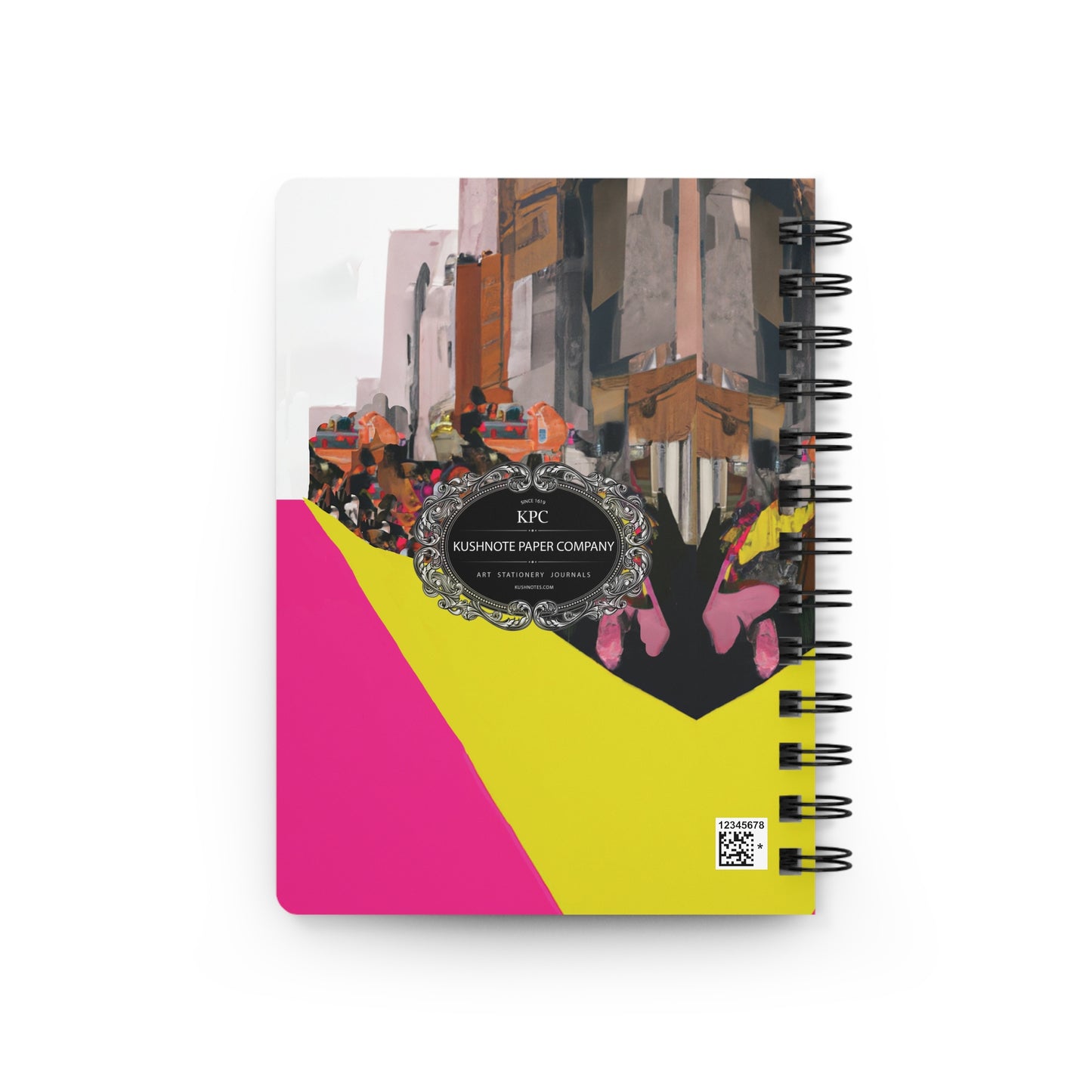 Flossy Couture Spiral Bound Notebooks and Journals with 2023-2024 Year-at-a-Glance Calendar