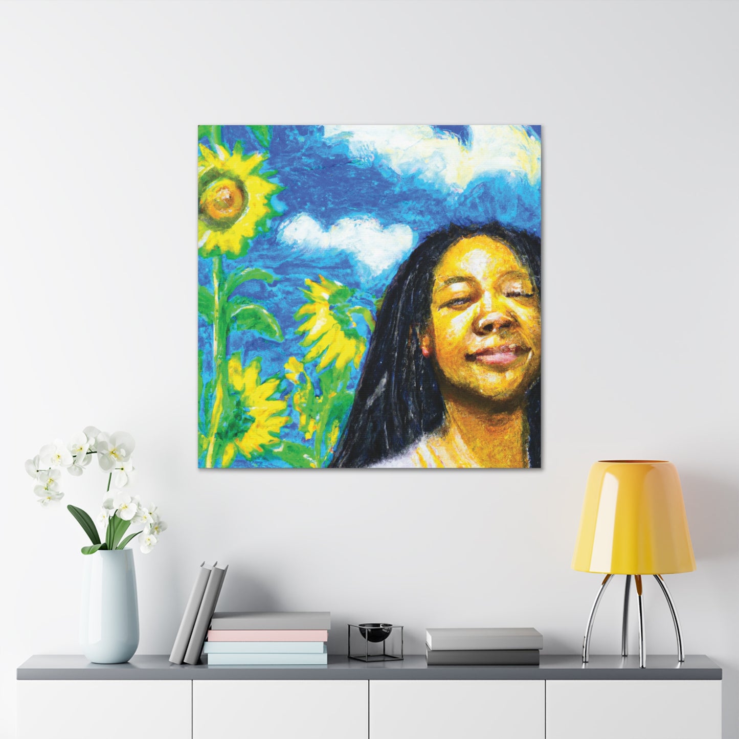 "Comfortable In My Skin" Canvas Gallery Wraps