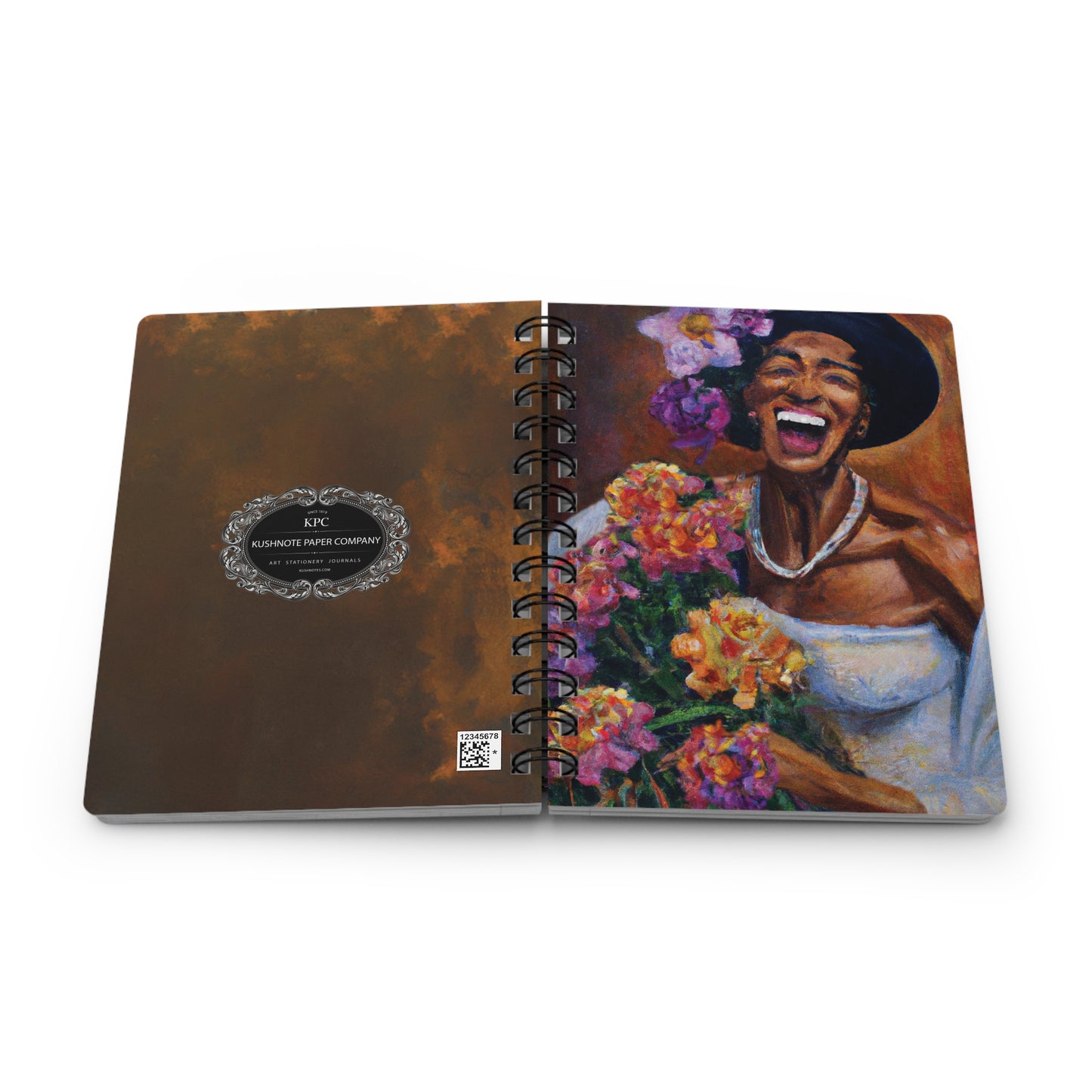Pearls and Lace Spiral Bound Notebooks and Journals with 2023-2024 Year-at-a-Glance Calendar