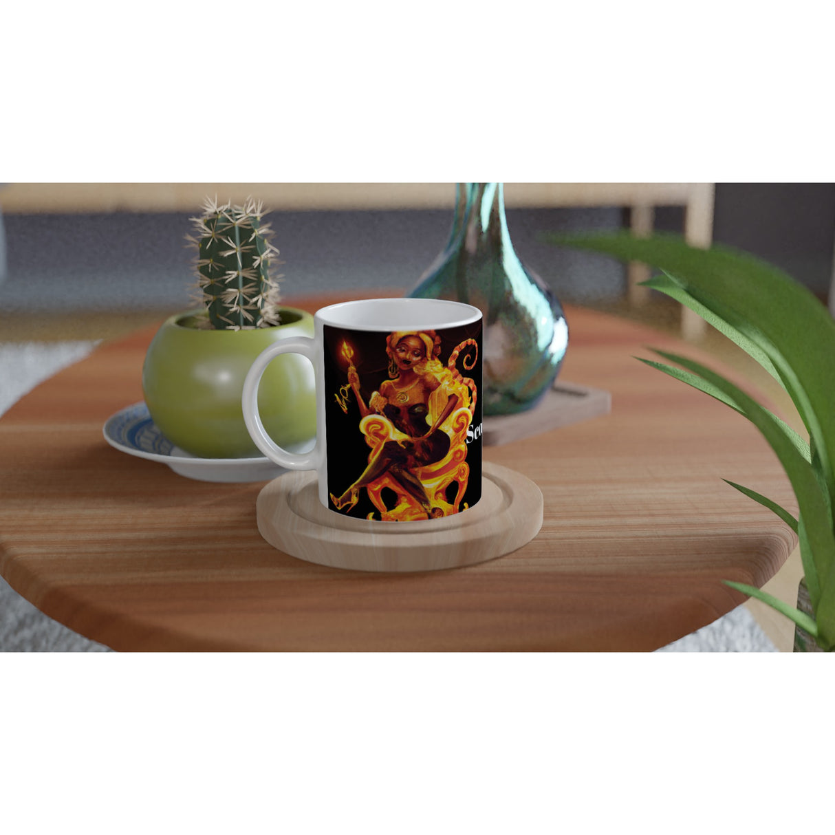 Fire Fly Scorpio Ceramic Mug -11oz