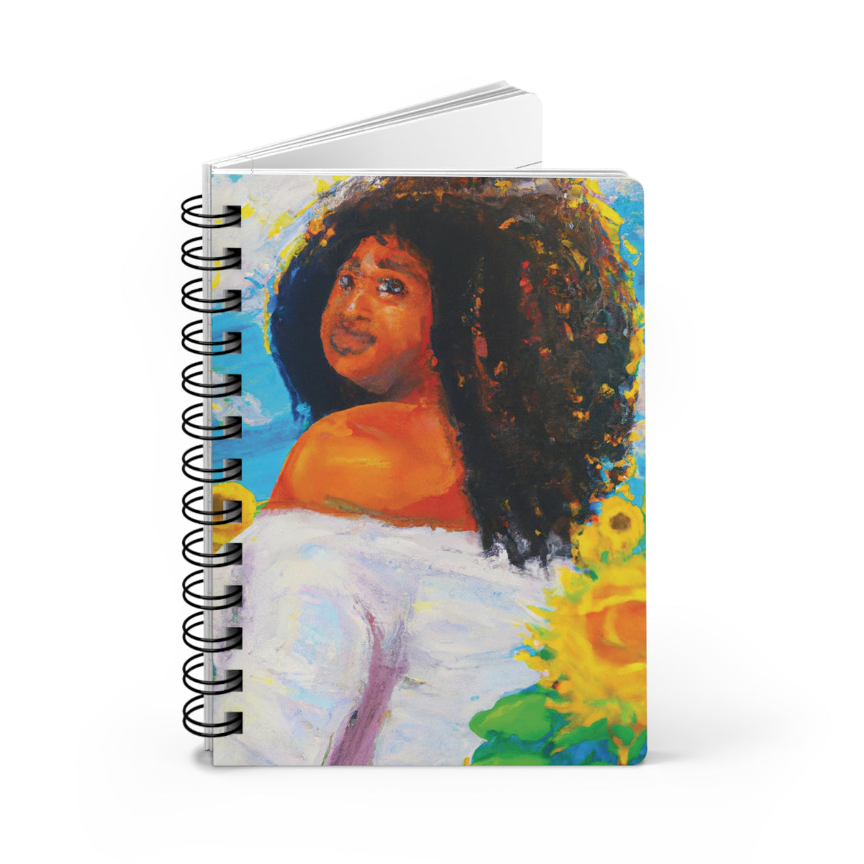 Carefree Spiral Bound Journal & Notebooks with 2023 -2024 Year-at-a-glance calendar