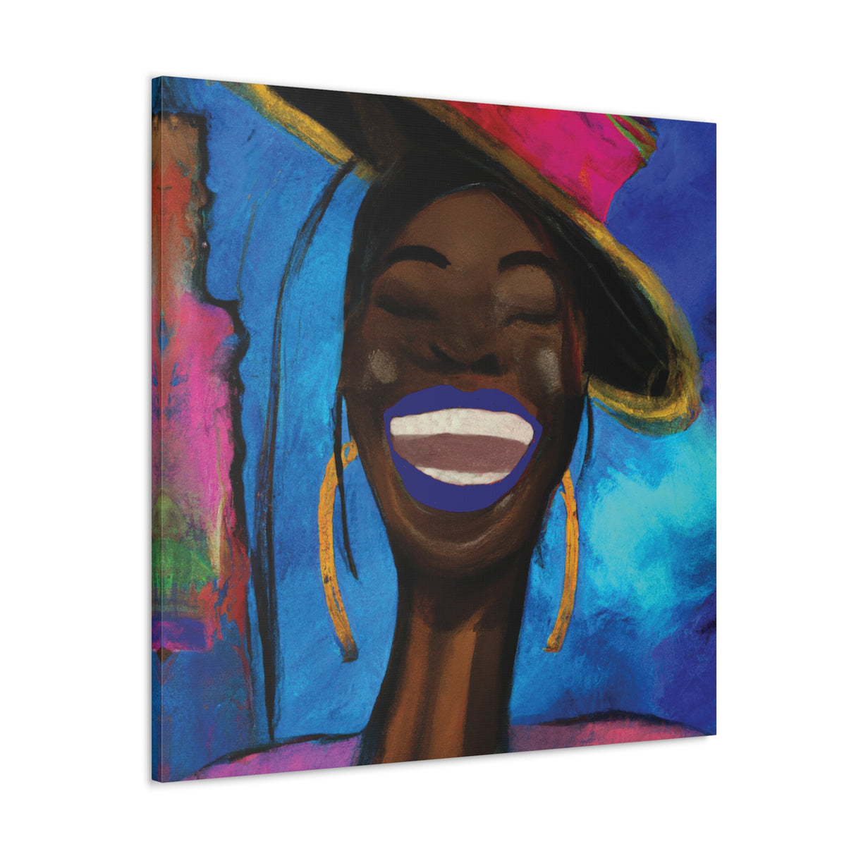 "Black Girl Joy" Canvas Gallery Wraps