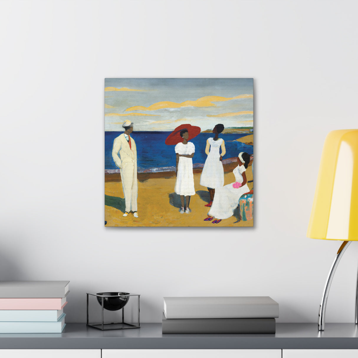 Home By The Sea Canvas Gallery Wraps