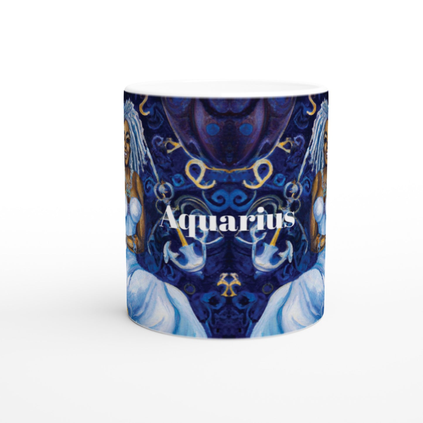 Queenie Aquarius Ceramic Mug -11oz