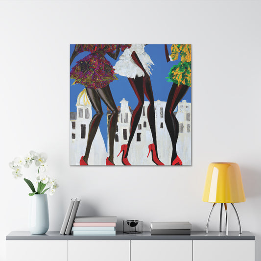 Red Shoes Canvas Gallery Wraps