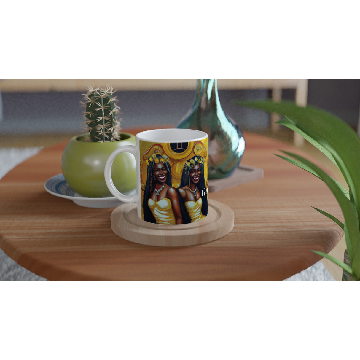 Twin & Twin Gemini Ceramic Mug -11oz