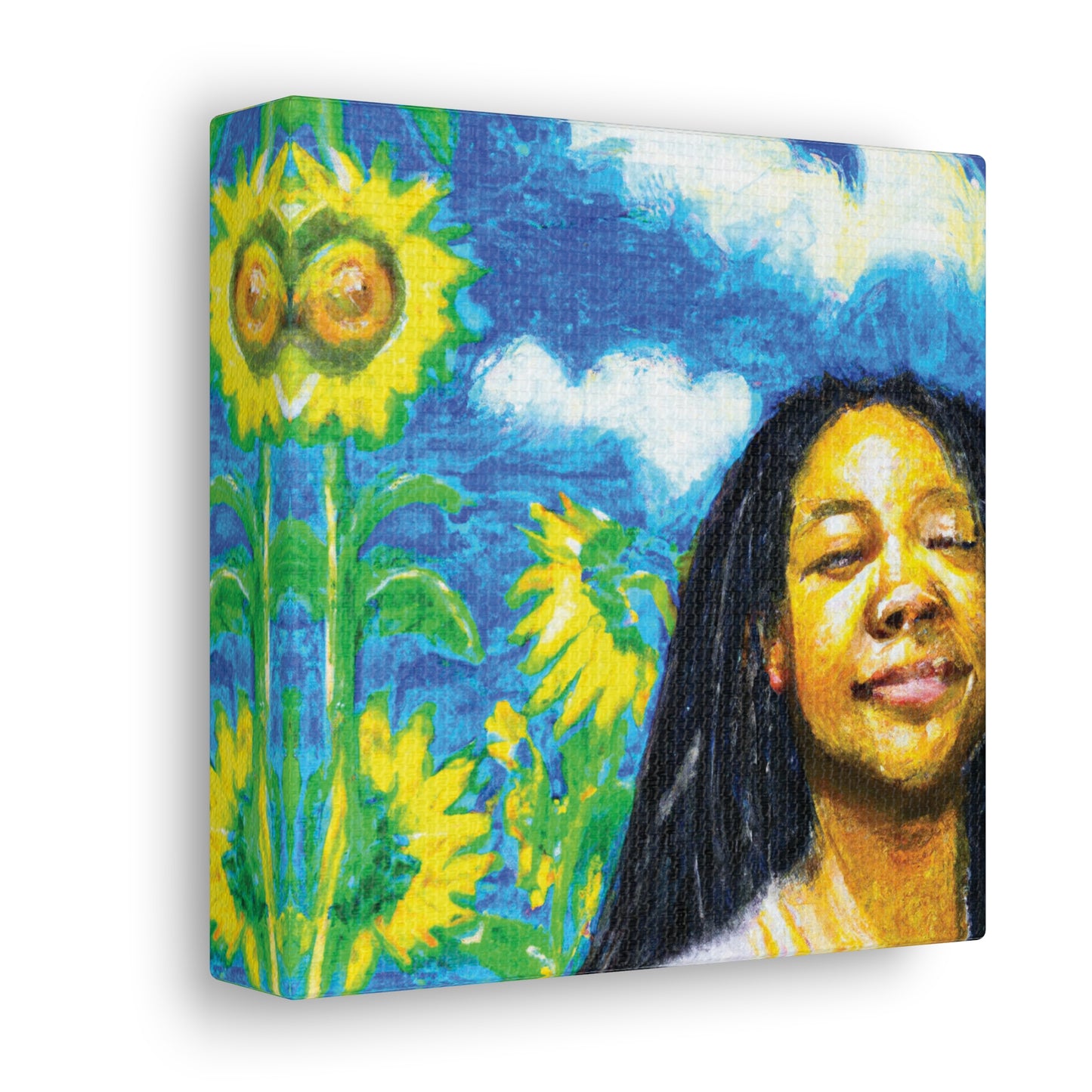 "Comfortable In My Skin" Canvas Gallery Wraps