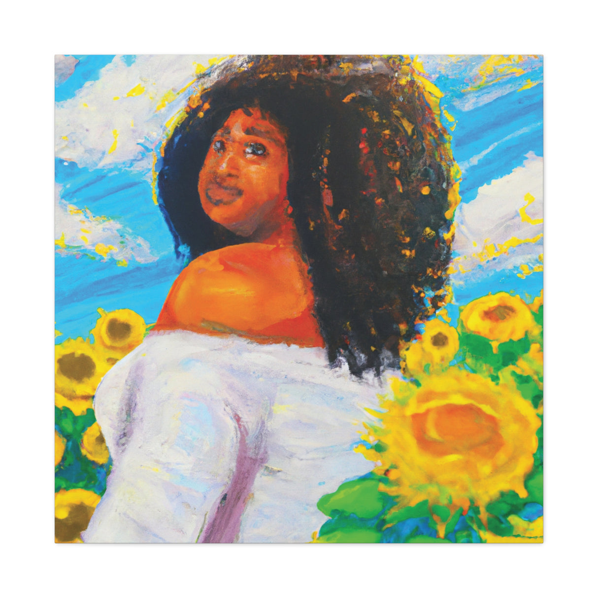 "CareFree Joy" Canvas Gallery Wraps