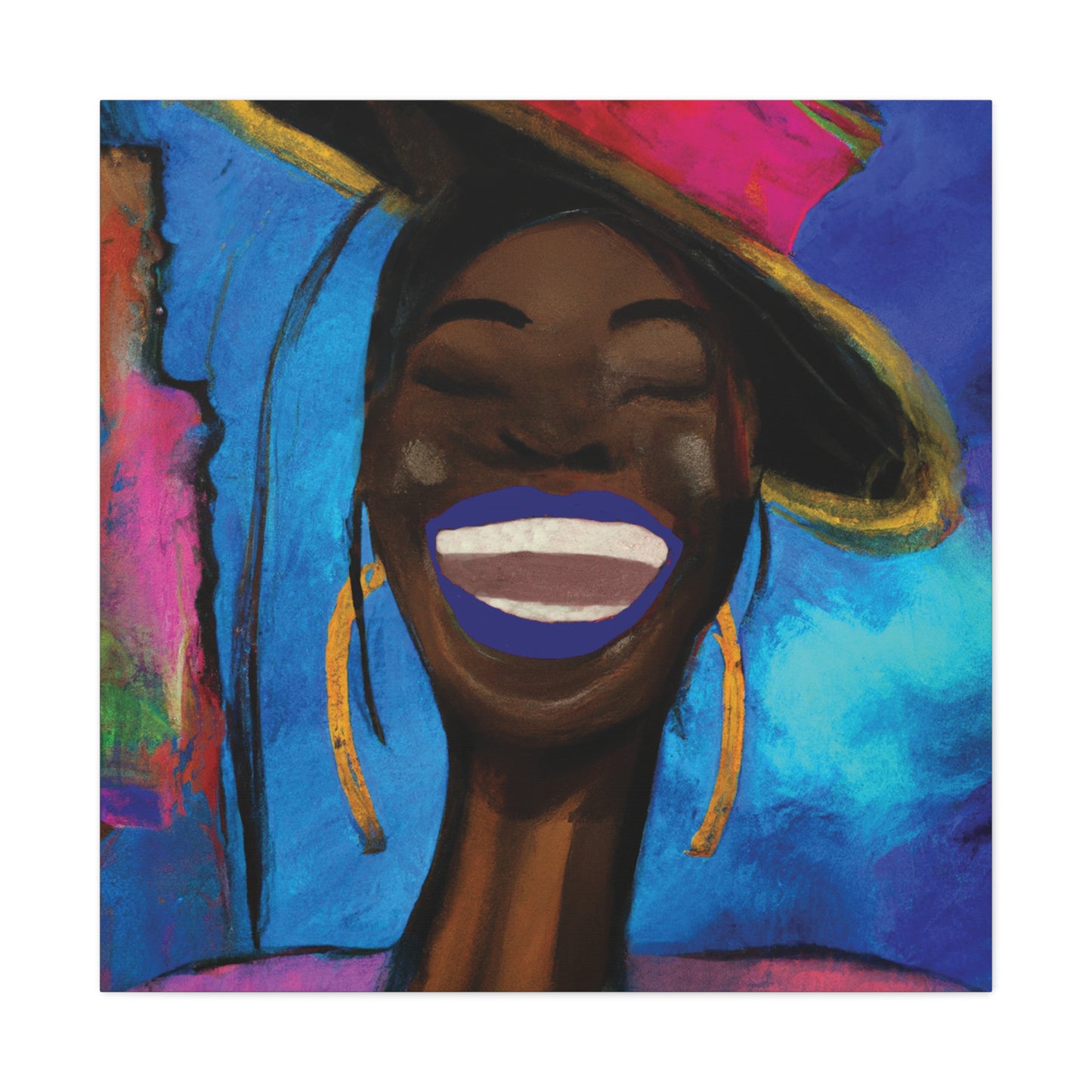 "Black Girl Joy" Canvas Gallery Wraps