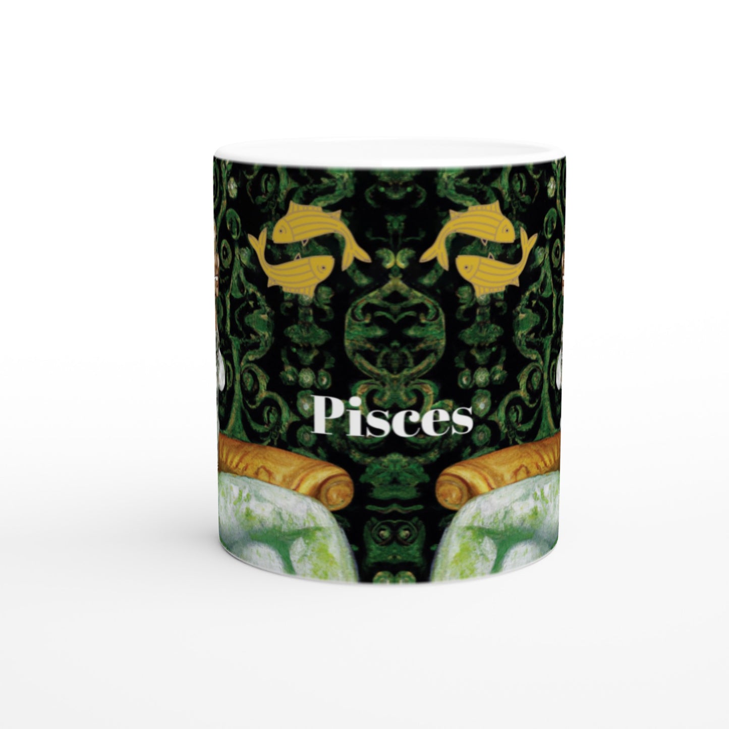 Amethyst Pisces Ceramic Mug -11oz