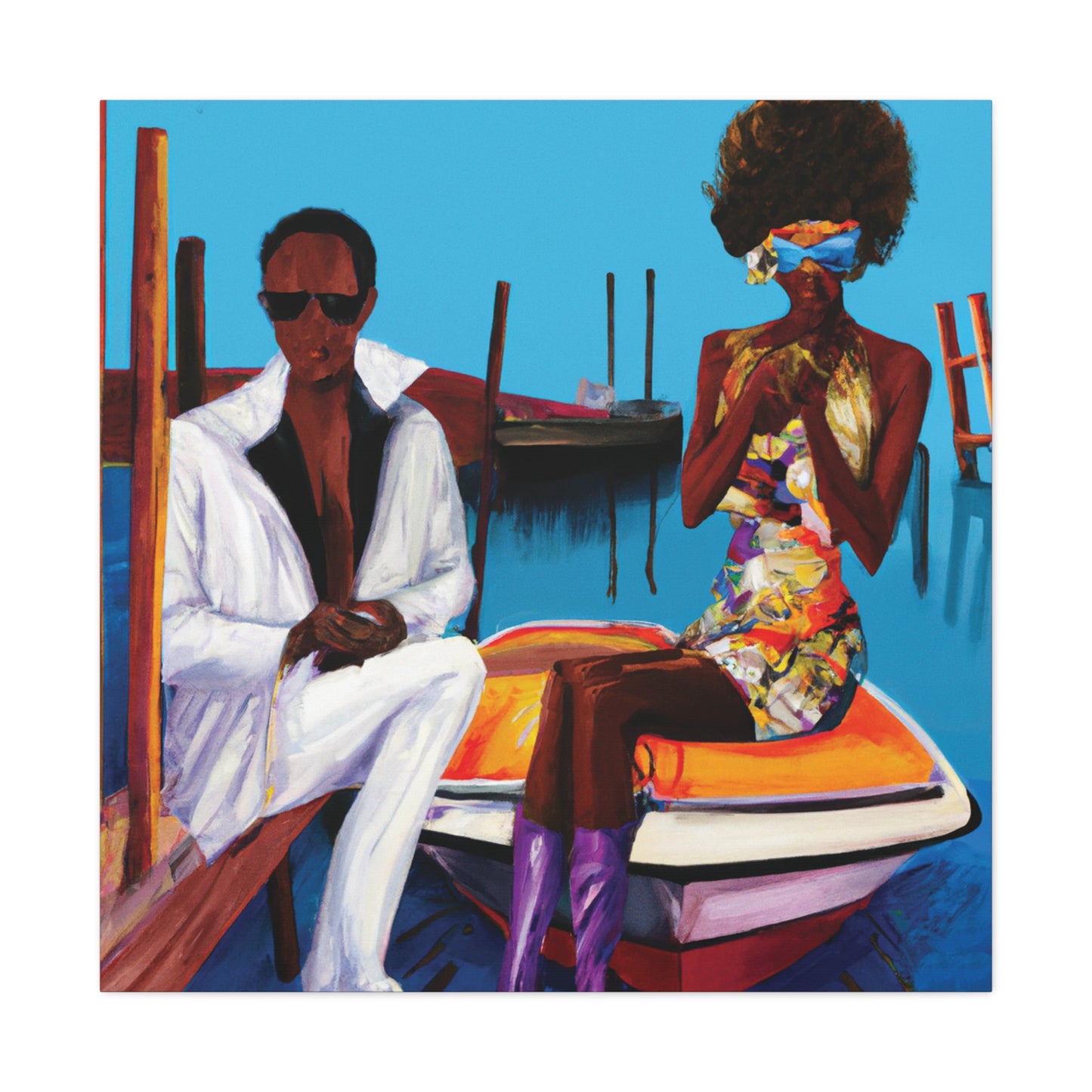 "Boss Up Darling" Canvas Gallery Wraps