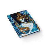 Princess Aqua Hardcover Journal - Ruled Line