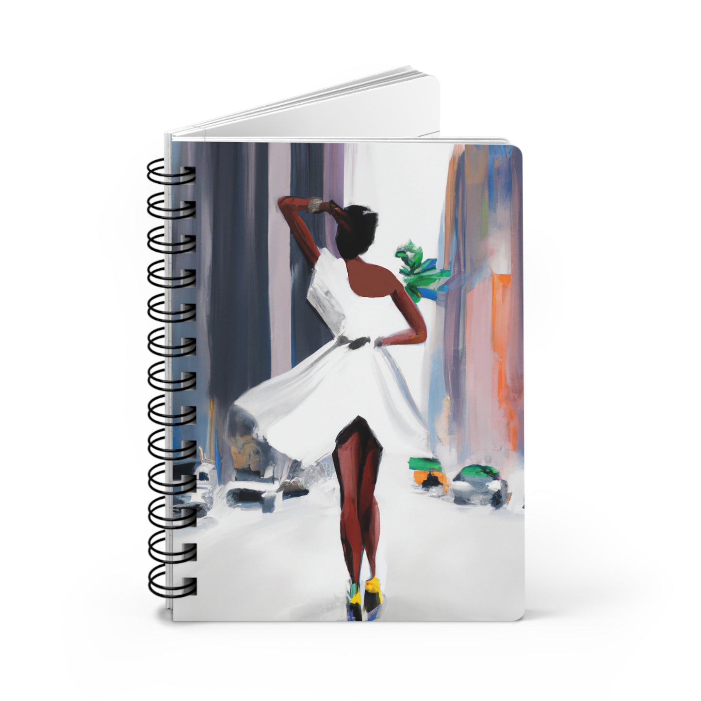 Platinum Spiral Bound Notebooks and Journals with 2023-2024 Year-at-a-Glance Calendar