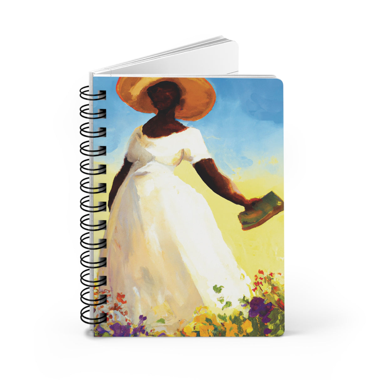 The Word Spiral Bound Journal & Notebooks with 2023 -2024 Year-at-a-glance calendar