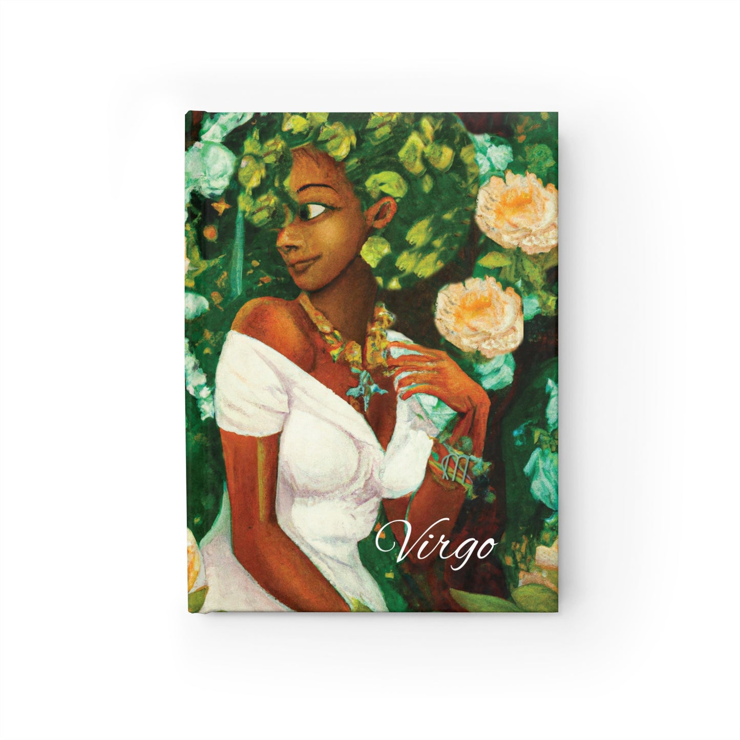 Sapphire Virgo  Hardcover Journal - Ruled Line