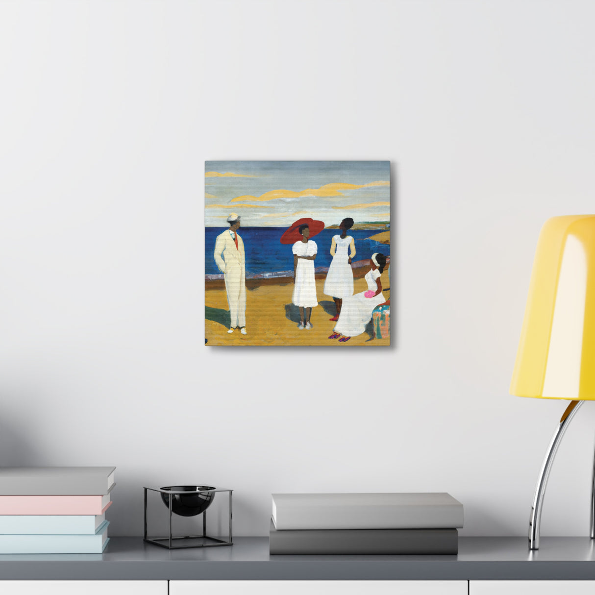 Home By The Sea Canvas Gallery Wraps