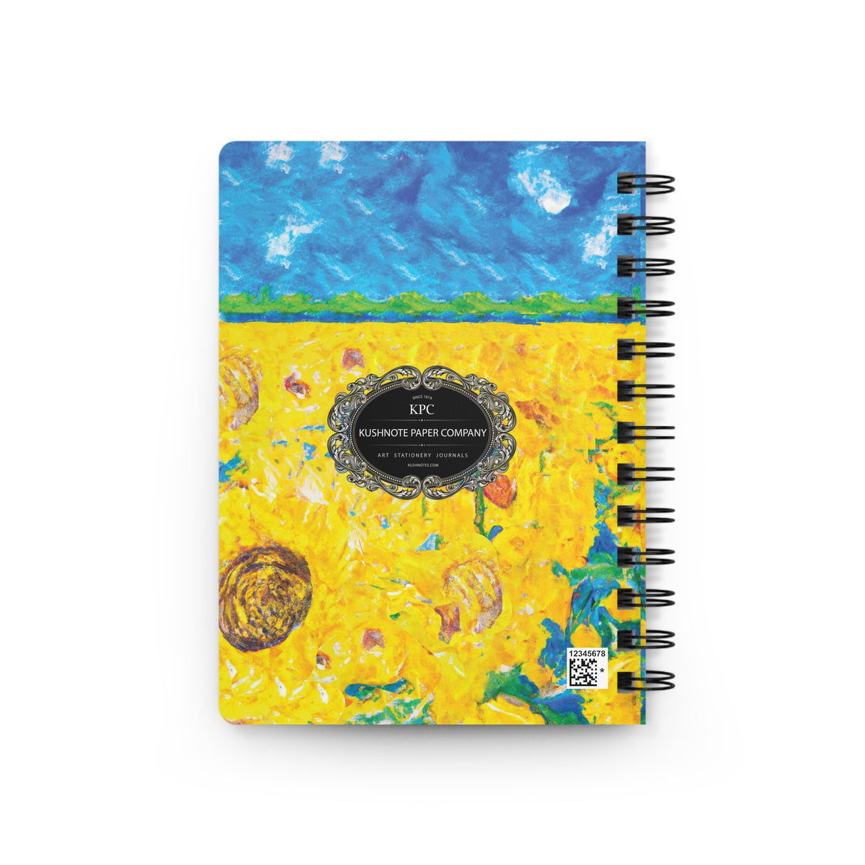 Ray of Sun Spiral Bound 2023 -2024 Year-at-a-glance calendar