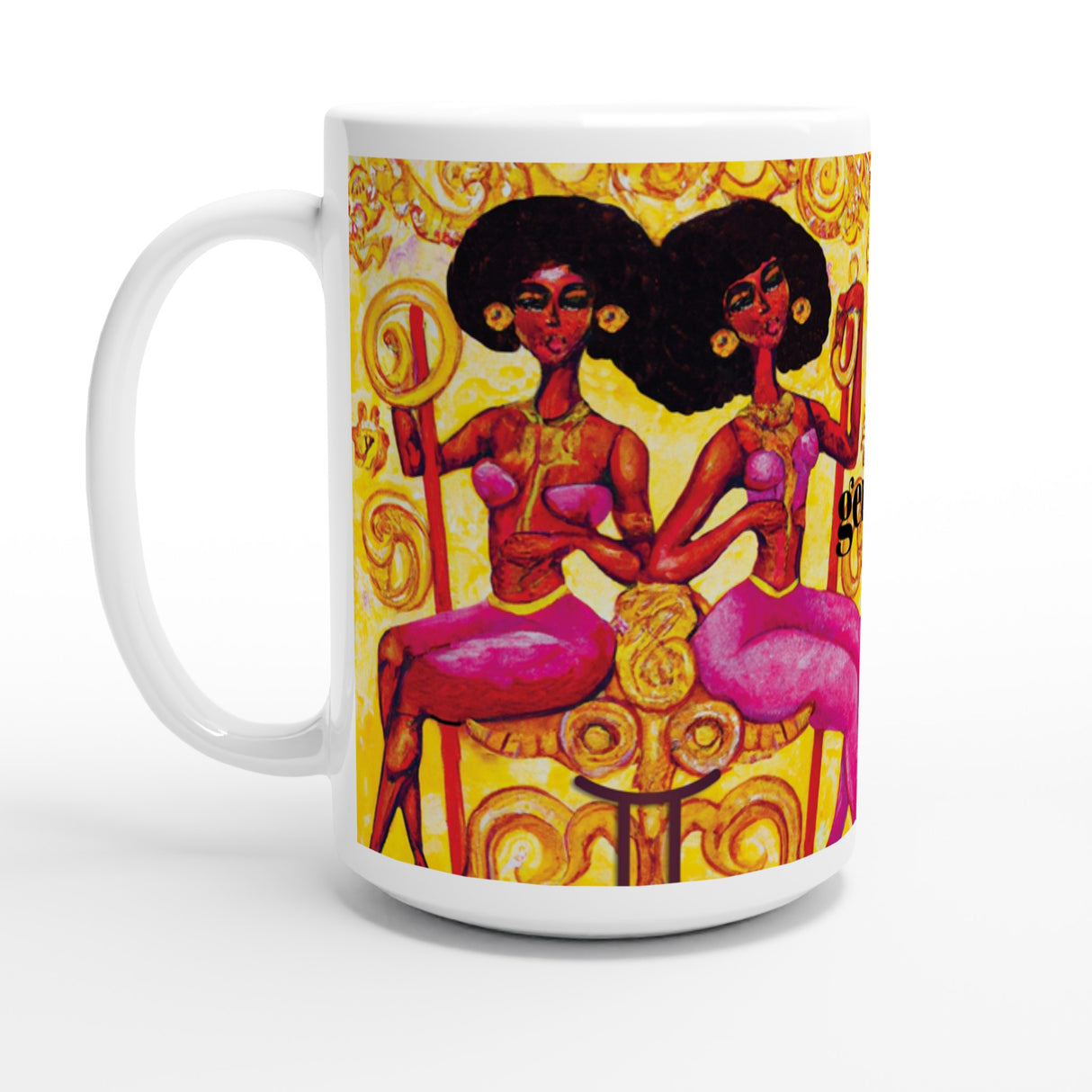 The Great Twins Gemini ArtMug -15oz