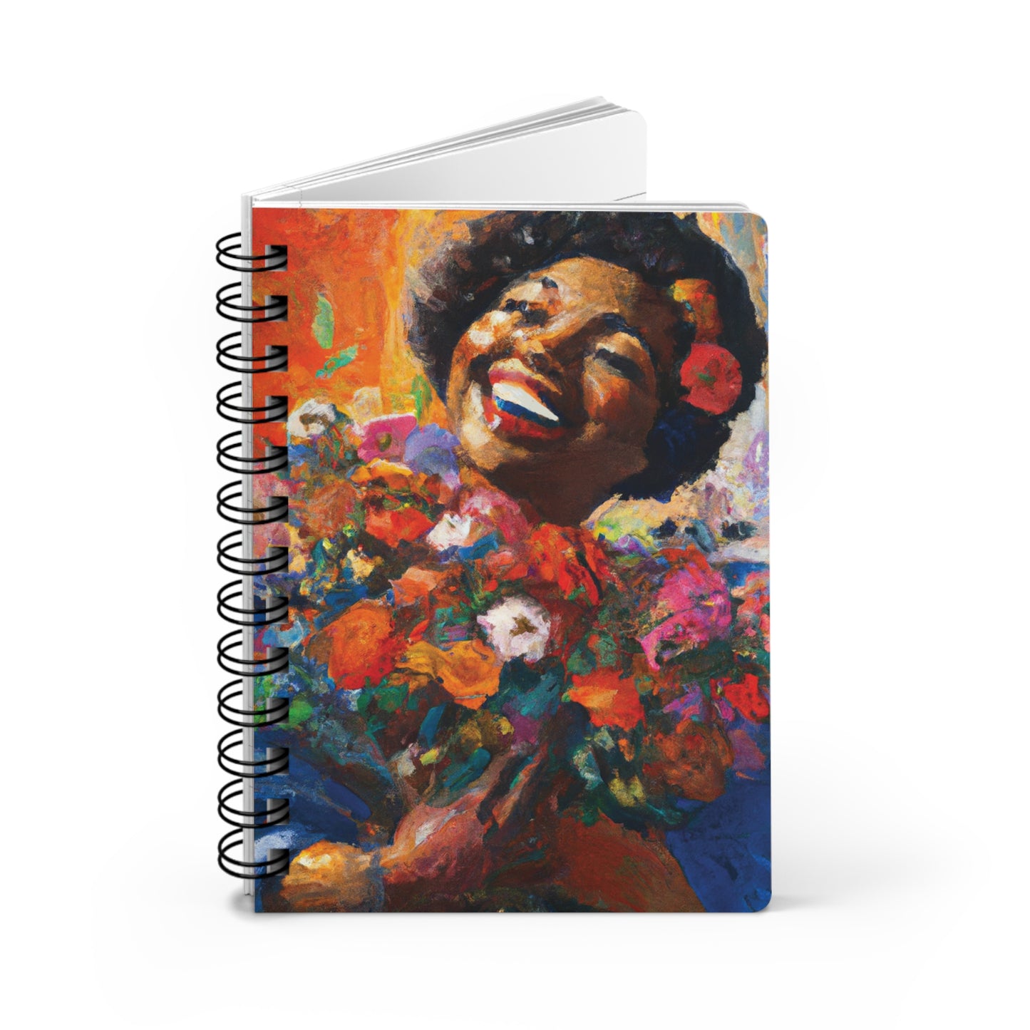 American Beauty Spiral Bound Notebooks and Journals with 2023-2024 Year-at-a-Glance Calendar