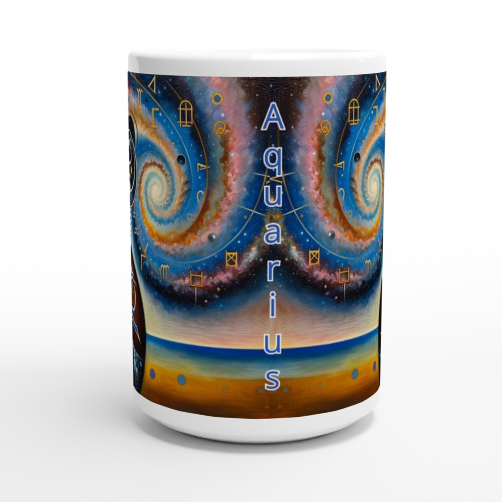 Aquarius Mind - ArtMug 15oz